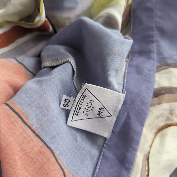 KNL Greece Light Purple Ariadne Satin Maxi Dress Print Kion ONE SIZE - NO BELT - Picture 7 of 7